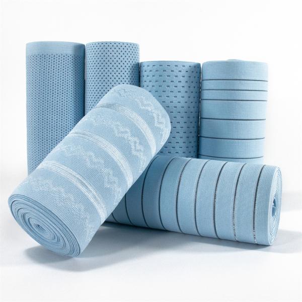 Custom customable elastic bande blue 205mm medical bandage orthopaedic elastic band