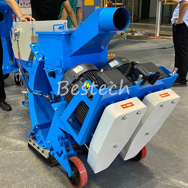 Movable Concrete Bridge Deck Shot Blasting Machine
