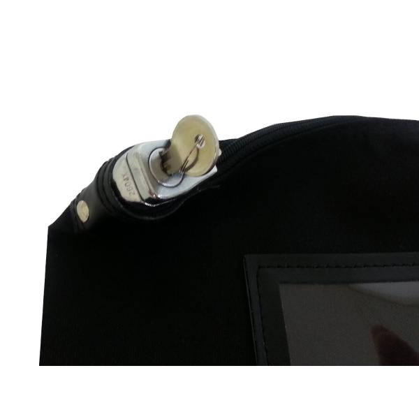 Пылезащитный банк молнии нейлона 70D кладет выбивая застегнутое на молнию логотипом портмоне в мешки монетки