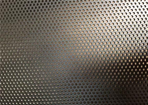 750mm Aluminum Sheet With Holes , Cyclone Screens Perforated Aluminum Sheet Metal