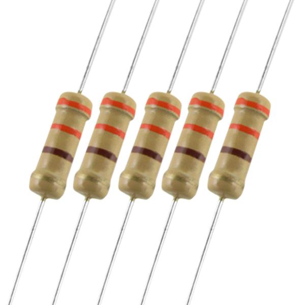 1W Carbon Film Resistor , 330R Film Resistor