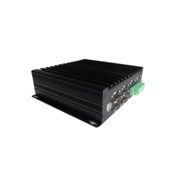 MIS-EPIC06-4L Fanless Box PC / IPC Industrial Computer U Series CPU 4 Network 6 Series 6USB