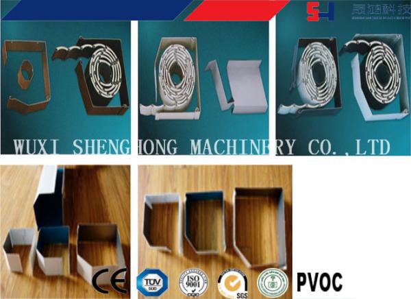 Saw Cutter PLC Control Cold Roll Forming Equipment For Shutters Box Series 0.8mm - 1mm