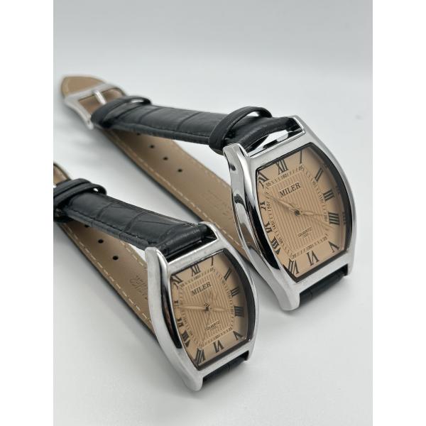 Waterproof Quartz Wrist Watch For Men And Women New Design Fashion Watch With Leather Wristband