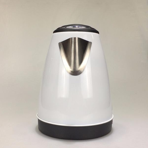 OEM High Quality 1.8L Cordless Stainless Steel White Electric Kettle Price Best Kettle