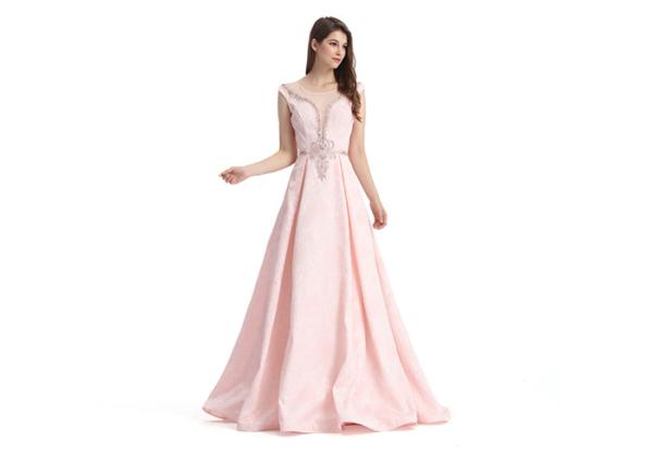 A - Line Evening Arabic Dresses ,  Pageant Arabic Style Wedding Dresses