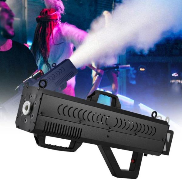Professional 500W High-Performance Smoke Gun with Adjustable Smoke Density and Compact Portable Design for Stage Events