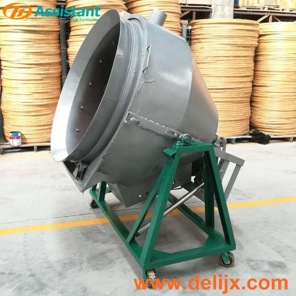 DL-6CSTG-100 Orthodox Tea Leaf Roasting Fixation Pot with 0.5 kw Drive Motor Power