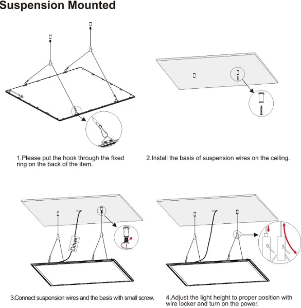Push to Adjust Locking Bottom Slot Split Wire Cable Gripper for 1.0-2.0mm Wire Rope Suspension Hardware