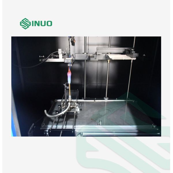 UL 1581 Compliant Cable Flammability Tester | 500W High-Power Flame Testing