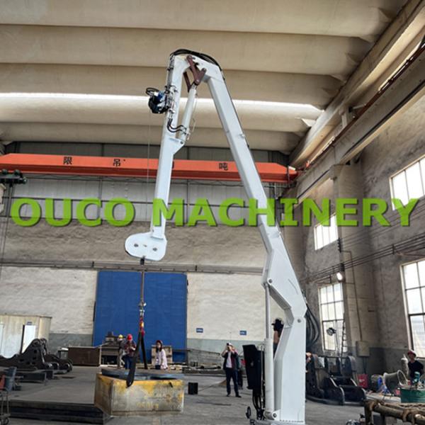 Crescimento Marine Deck Crane da junta do certificado 0.99t do Abs
