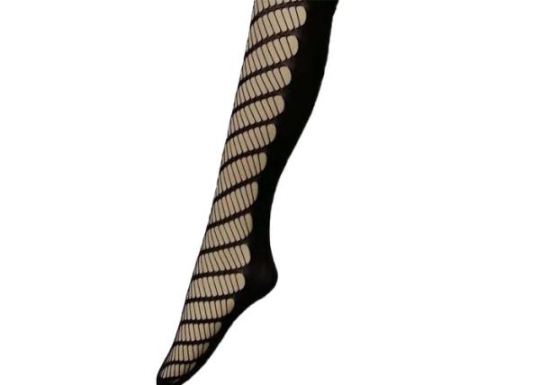Swan Patterned Fishnet Tights  Spandex Women'S Tube Socks Oem Service