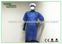 Roupa de uso médico descartável azul escuro / Roupa de isolamento descartável para hospital