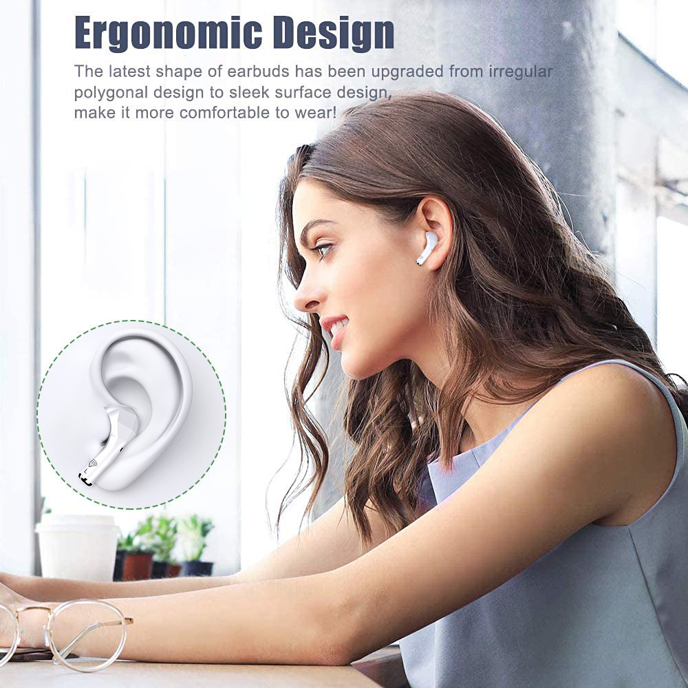 Наушник Tws истинное беспроводное Earbuds TWS 008 беспроводной Bluetooth для черни