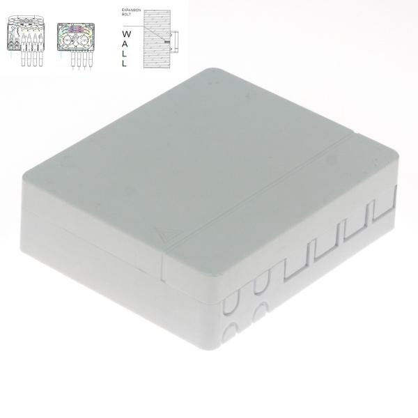 Коробка прекращения оптического волокна ВОРСИНЫ 4 ABS портов