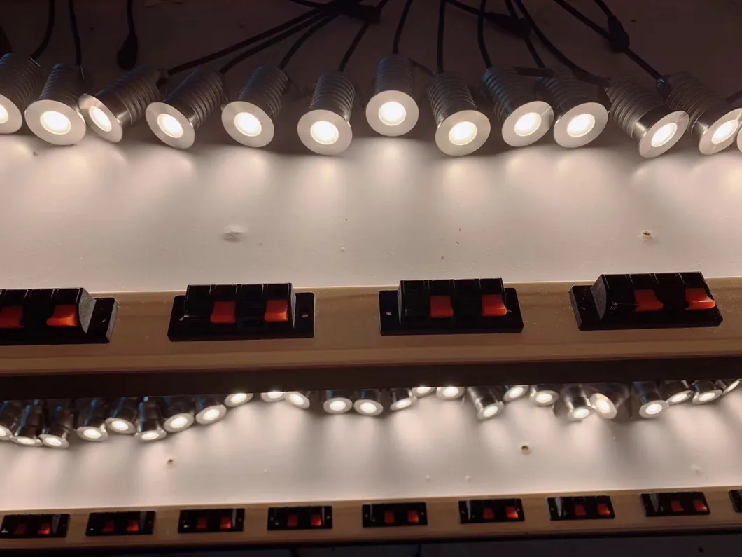 LED Step Light IP67 1W Silvery 95lm/W Trottoir Road Garden Walkway Stair Pathway