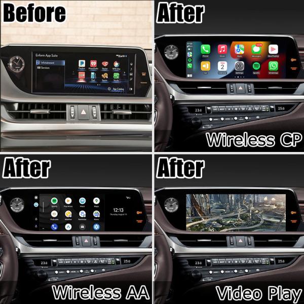 Automobile androïde carplay sans fil pour la version meilleur marché de Lexus ES300h ES350 ES250