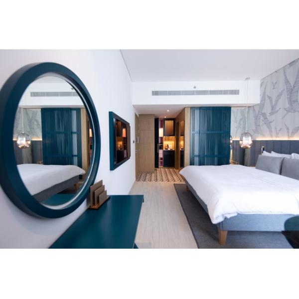 Mediterranean Style Hotel Bedroom Furnitures Romantic Honeymoon Hotel Room