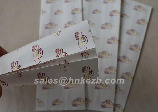 Customzied Logo Flat Bottom Fast Food Paper Carry Bag Accessories Disposable