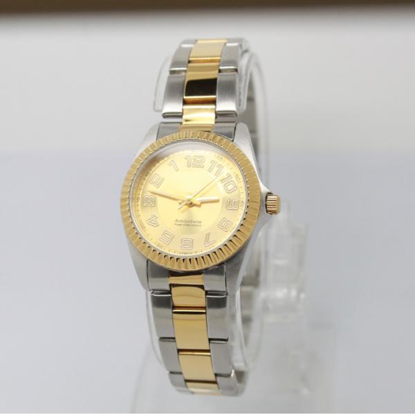 Folded Edge Classic Mens Metal Watches Stainless Steel Wrap Bands