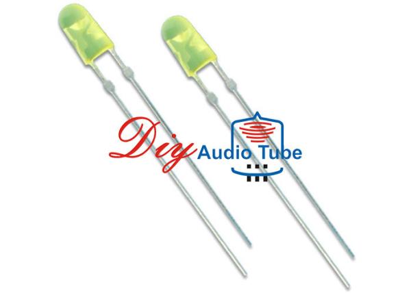Custom Luminous Intensity Blue Light Emitting Diode , 5mm LED Diode For Indicator