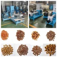 200-500kg/H tipo seco máquina de flutuação pequena 2.5mm-6mm da alimentação dos peixes da extrusora da alimentação dos peixes
