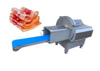 Lard surgelé commercial électrique industriel Ham Meat Slicer de contrôle de PLC
