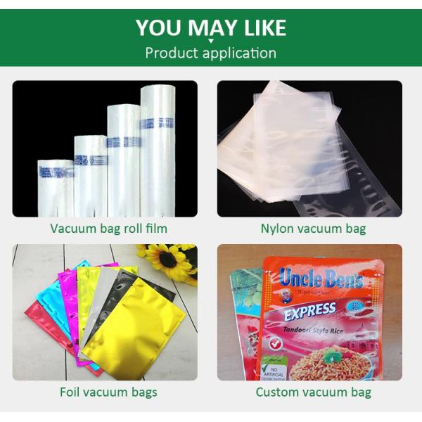 Clear Plastic Pa Transparent Sealable Freezer Vacuum Storage Bags Nylon Material