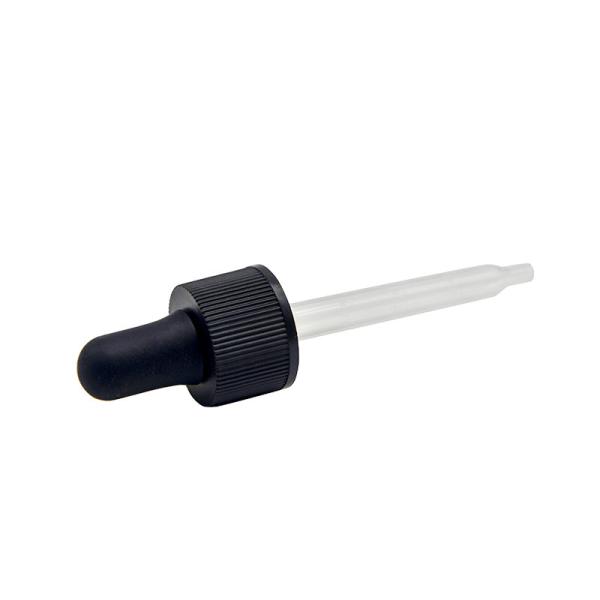 Plastic PP 18 410 24mm Glass Cosmetic Dropper