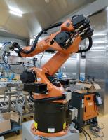 Cellule de robot industriel protégée IP65 pour des performances fluides et constantes