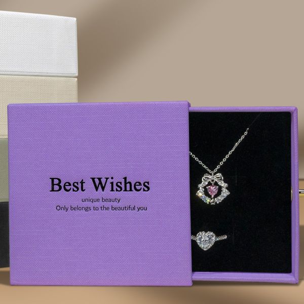 Multi-Color Drawer Packaging Jewelry Box Bracelet Jewelry Custom Packaging Box Necklace Jewelry Packaging Box
