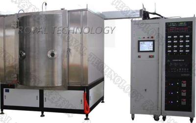 Brass Alloy Faucet IPG Light Gold Coating Machine , Vertical Orientation ZrN Gold Plating Equipment