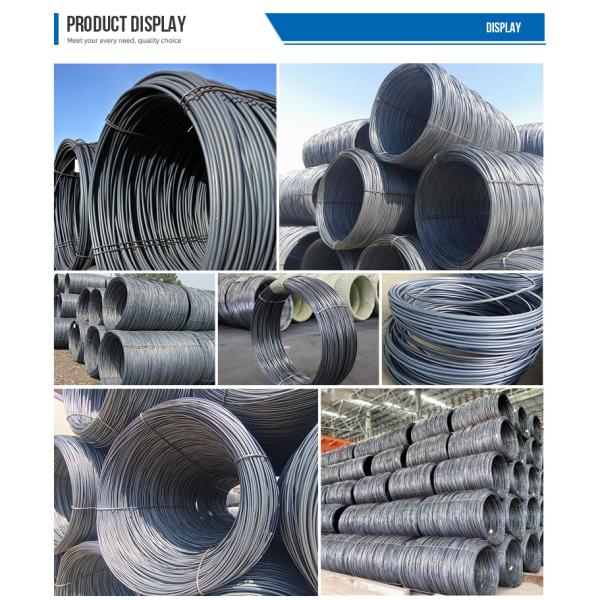 Sae 1006 Cr Hot Rolled Steel Wire Rod In Coils For Making Nails