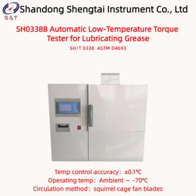 Bearing Oil Auto Low-Temp Torque Analyzer Ambient ～ -70°C PID Temp Control ASTM D4693