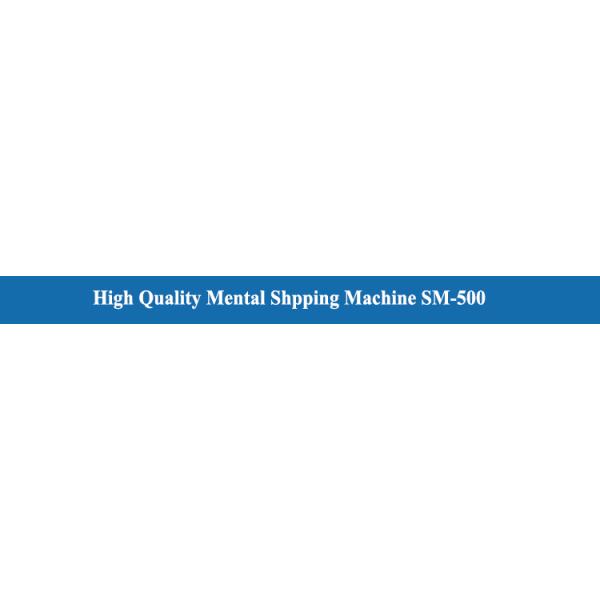 Mental Shaping Machine SM-500 for benefit 1943x1160x1533 mm within Garment Shops