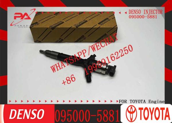 095000-5881 Inyector para camiones de aceite 23670-30050 Inyector para motores diesel 095000-5660 095000-5880 para TOYOTA