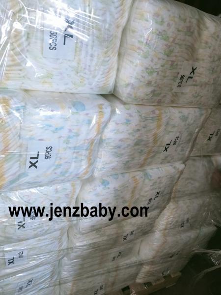 2021 A grade breathablity surface   baby diaper in china