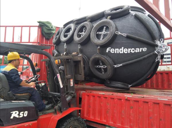 Fendercare Pneumatic Rubber Fender By Used Aircraft Tires Yokohama Fender