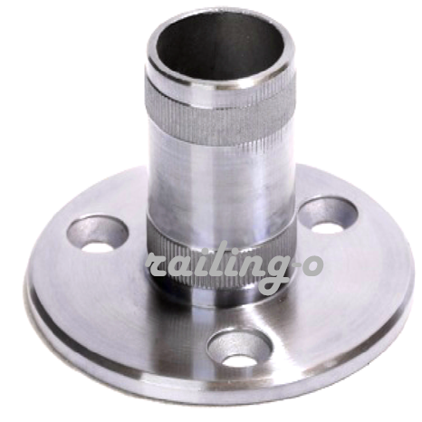 Floor Mount Round Base Plate Flange D90×33.7 To 120×48.3 H55MM 85MM