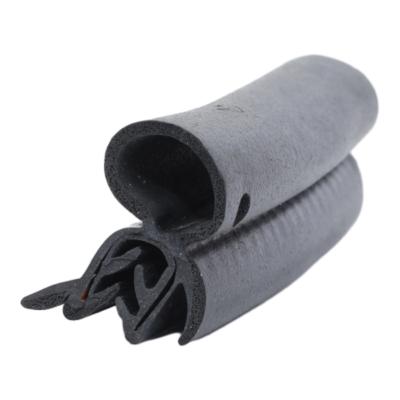 Custom EPDM Auto Door Rubber Seals Soundproof Sealing U Shape Edge Weather Strip