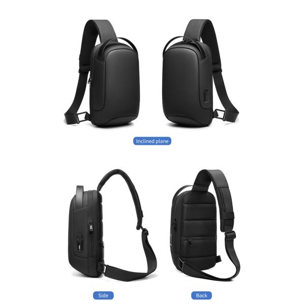 Фабрика новый дизайн горячая продажа оптом путешествие плечо грудной сумки корейский кроссбоди пользование мужчины слинга сумка