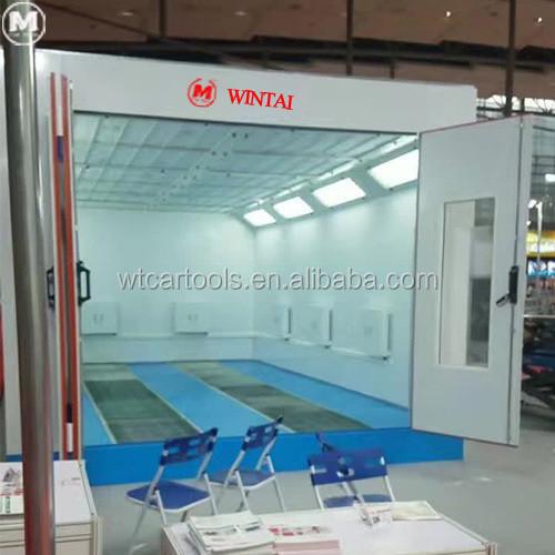 LED Light SUV Car Spray Booth 6900*3900*2650mm com Fibra de Vidro Filtro de Escape