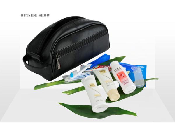 2015 Custom Make Up toiletry promotional fashion elegant cosmetic makeup bag for man