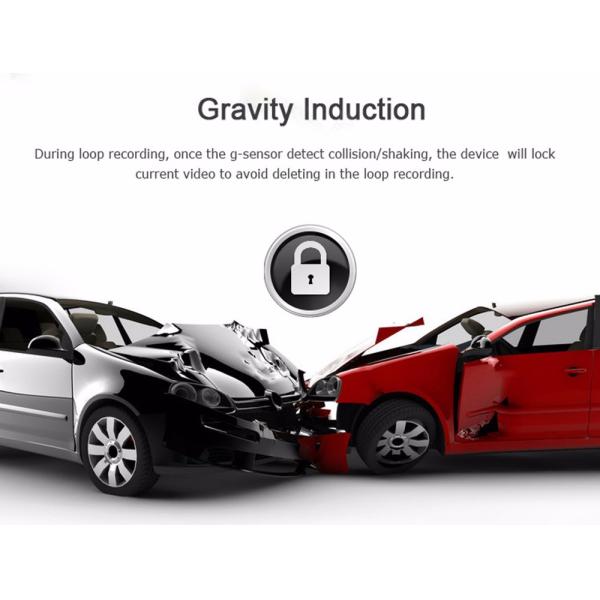 HD 1080P dash camera dual lens Super Capacitor FHD 1080P Novatek 96655 AR0330 6G Lens Video Recorder