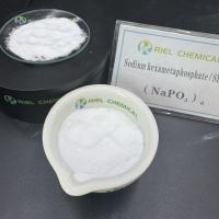 Utilisation industrielle Hexametaphosphate de sodium 68% SHMP Pour le traitement de l'eau
