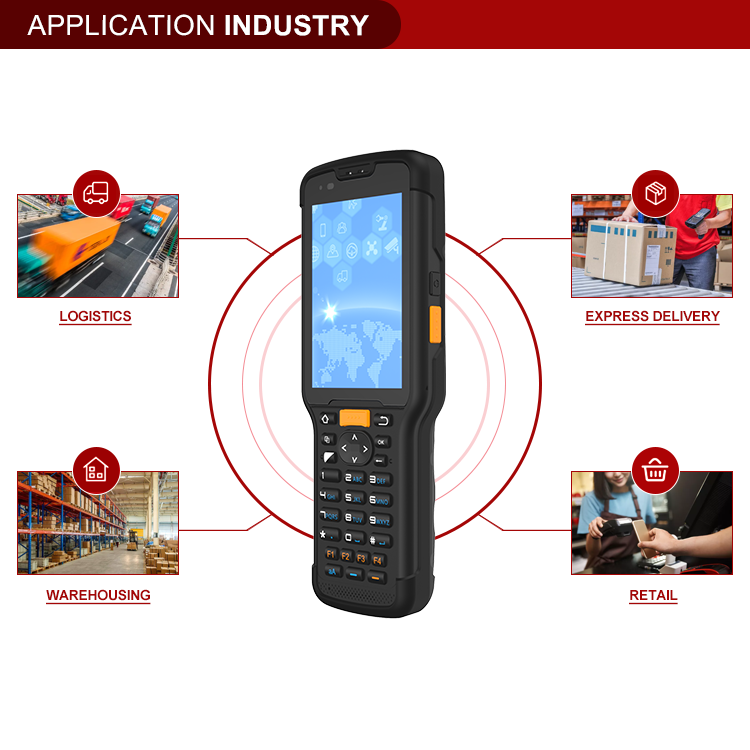 Мобильный телефон блока развертки PDA штрихкода SD35 2D Bluetooth Programmable для управления ящика