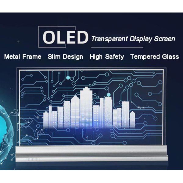 55 inch 4K Ultra HD Transparent OLED Display Manufacturers For Education Public Information