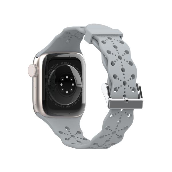 Universal Smart Watch Silicone Strap 38mm 40mm 41mm 42mm 44mm Lace