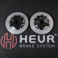 Heur Ceramic Carbon Brake Rotors For Tesla Model S Y 3 Refit 410*32*80mm F Set