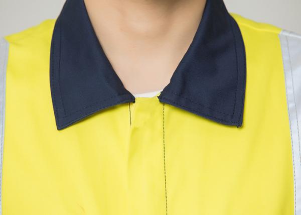 Double Stitching Safety Work Clothes High Visable Orange Jacket Bib Pants Suit